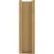 Ekena Millwork 6-in W x 16-in D x 20-in H Balboa Trad Rough Cedar Woodgrain TimberThane Outlooker, Primed Tan OUTUR060X16X20BOA04RCPR - alternate 6